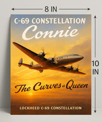 Lockheed C-69 Constellation Connie Poster PosterGoat