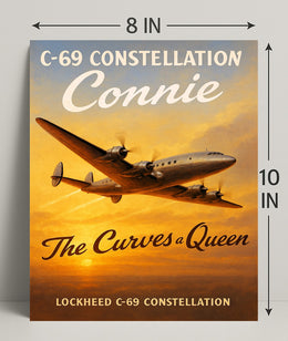 Lockheed C-69 Constellation Connie Poster PosterGoat