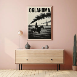 Oklahoma Landscape Poster