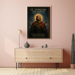 St. Edmund the Martyr Poster PosterGoat