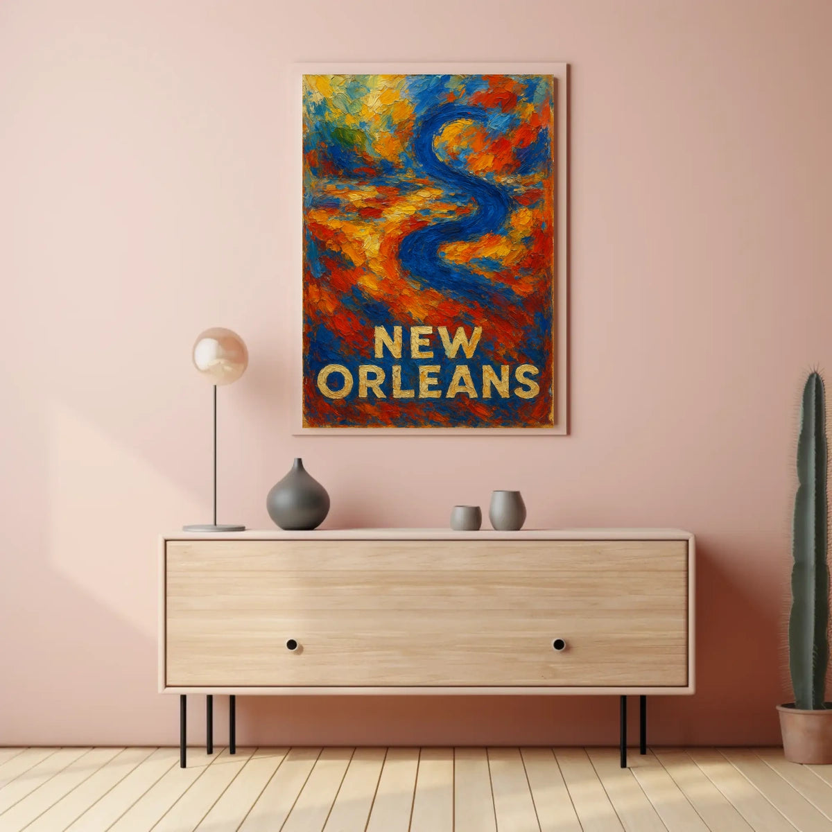 Vibrant New Orleans Poster