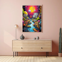Cosmic Landscape Adventure Poster PosterGoat