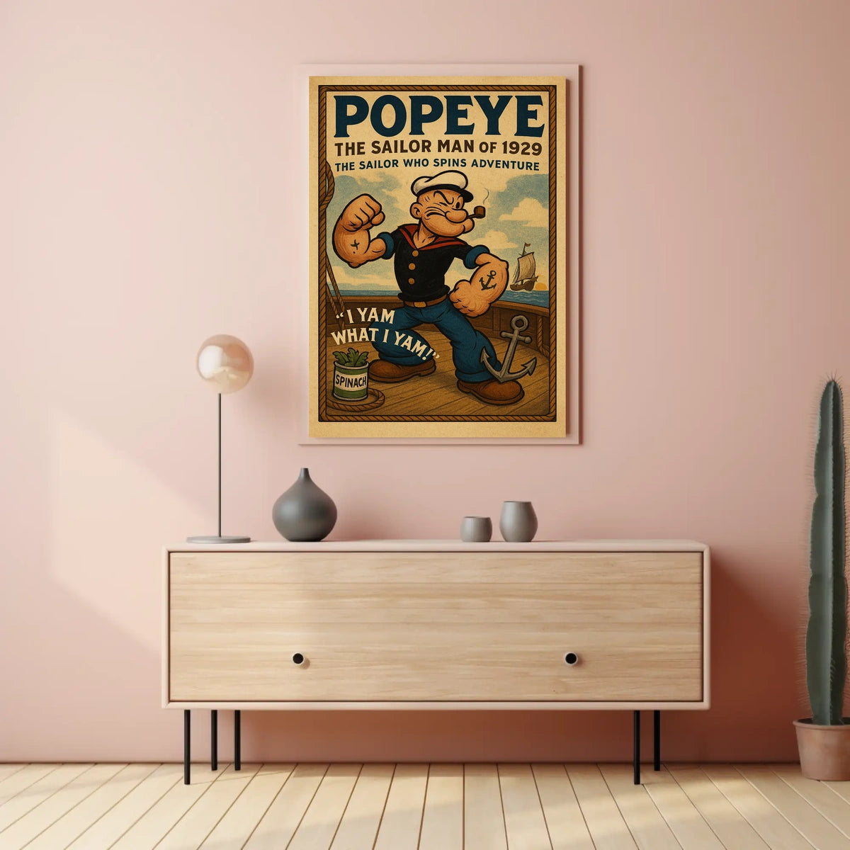 Popeye 1929 Art Poster POP-12