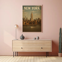 New York Cityscape Poster