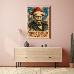 William Howard Taft 27th President of the United States Christmas SeriesPoster