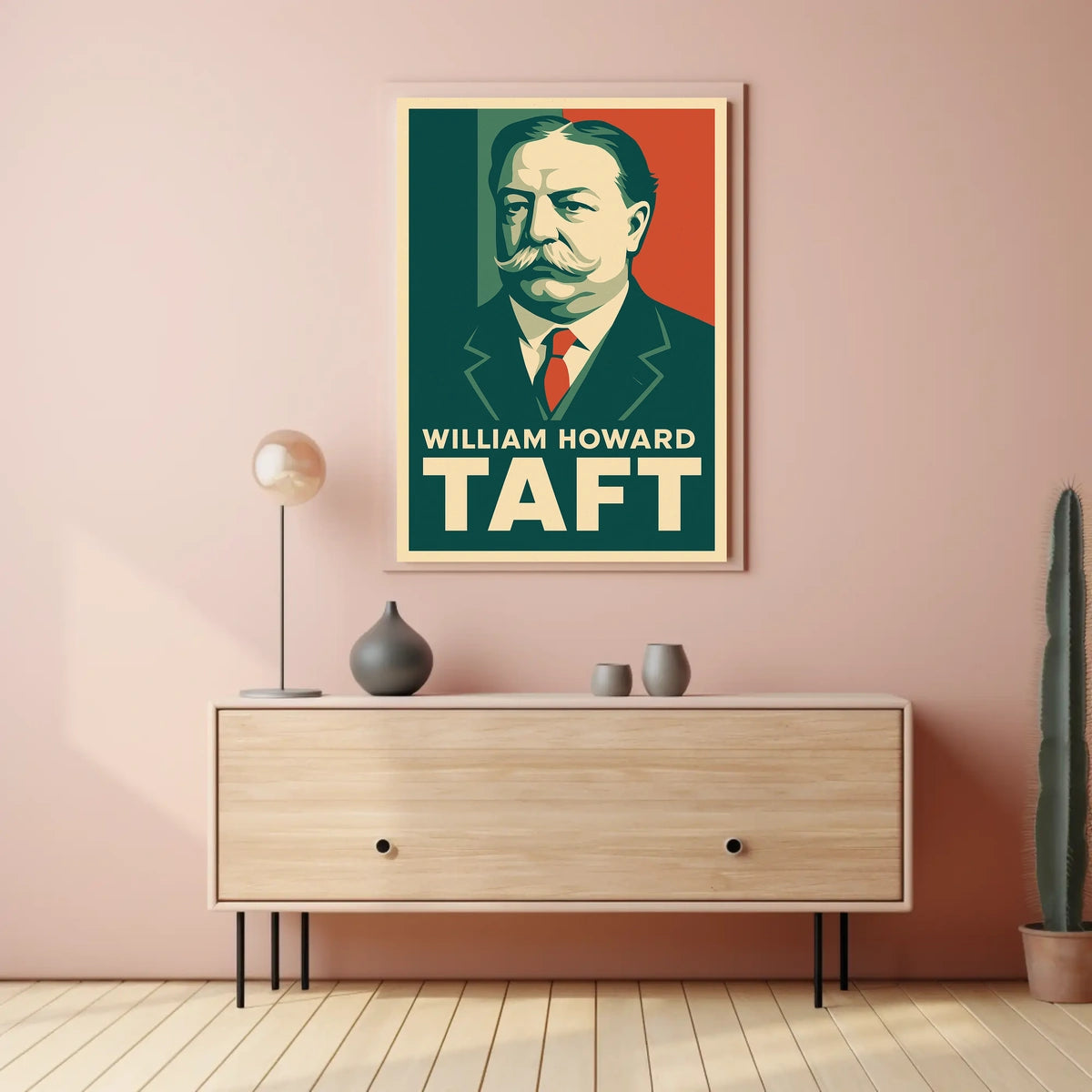 William Howard Taft Historic Portrait Poster