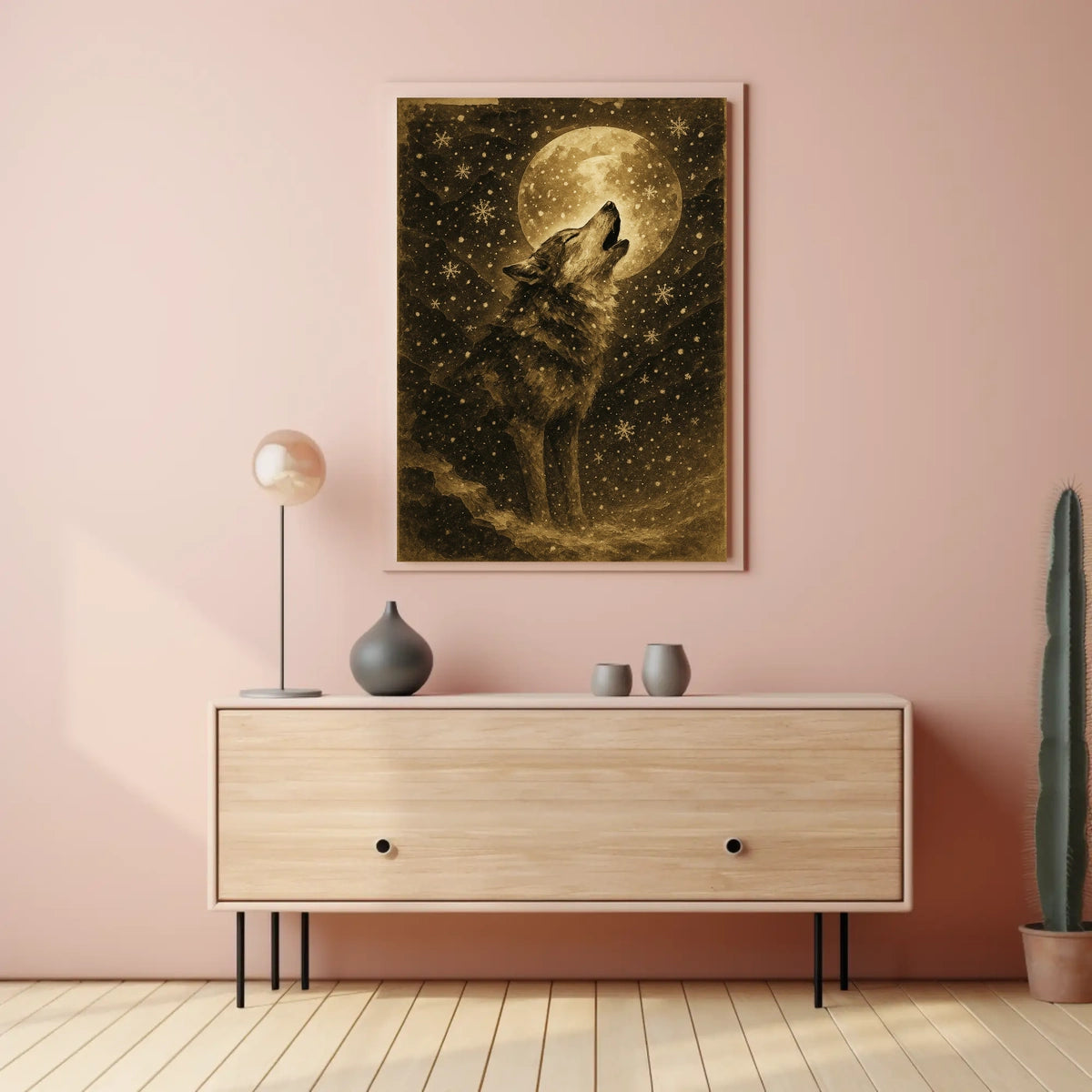 Howling at the Moon Poster