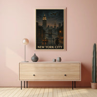 New York City Skyline Poster