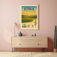 Iowa Land of Endless Horizons Poster