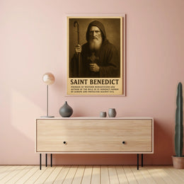 Saint Benedict Poster