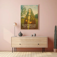 Saint Brigid Of Ireland Poster