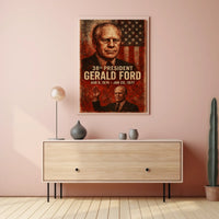 Gerald Ford 38th President Poster