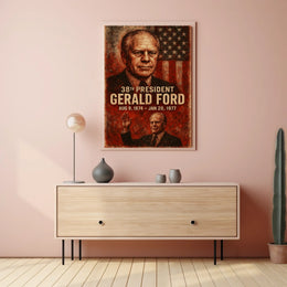 Gerald Ford 38th President Poster