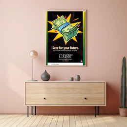 Save for Your Future with U.S. Savings Bonds Poster PosterGoat