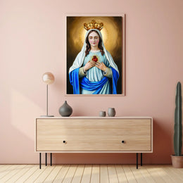 Sacred Heart of Mary Poster