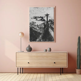 Christ The Redeemer Over Rio Poster