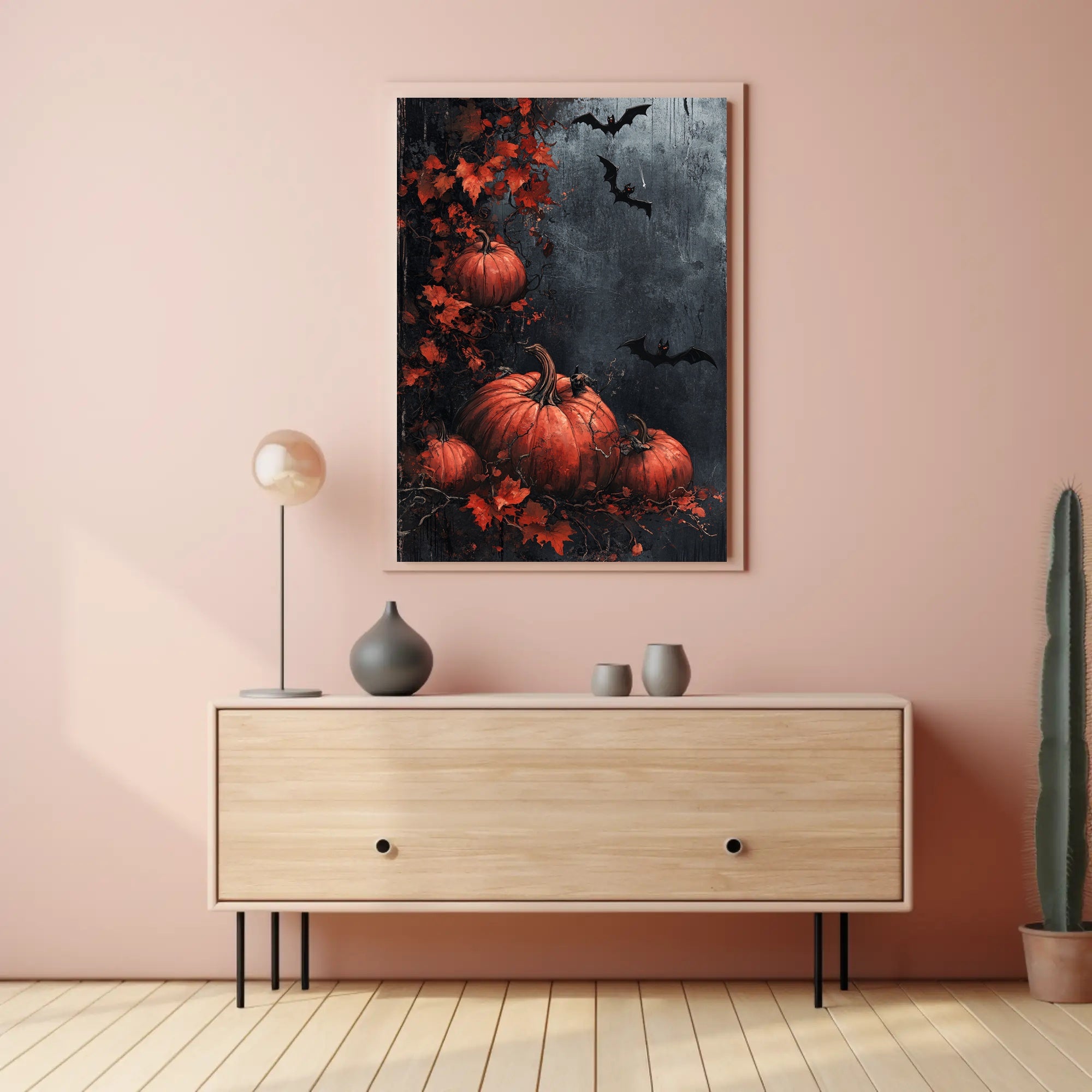 Autumn Nightfall Poster