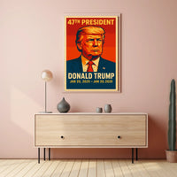 Donald Trump 47Th President Poster