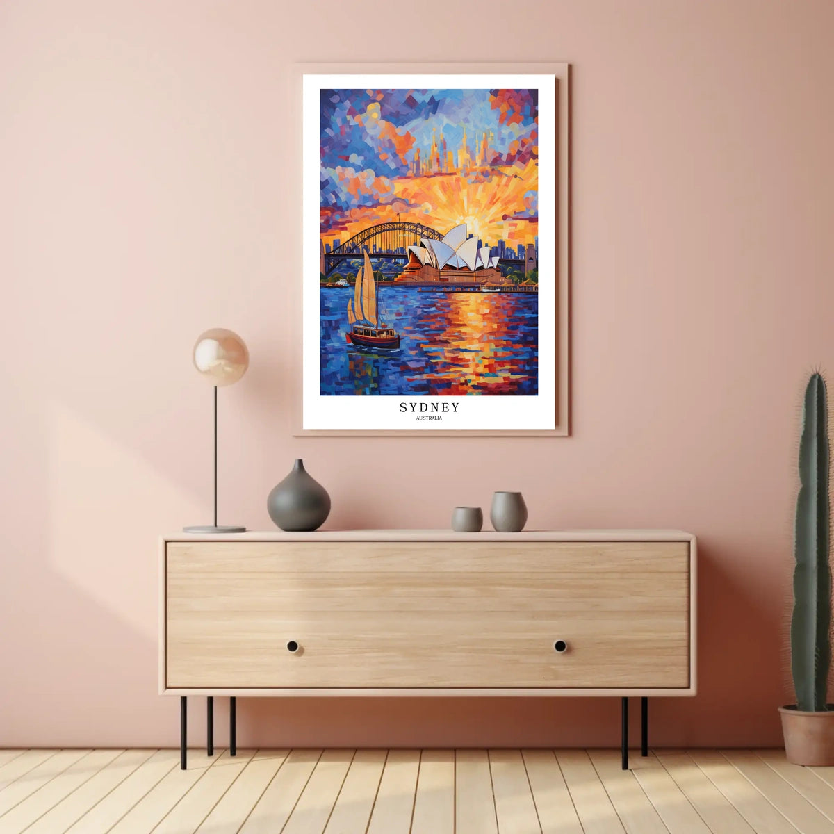 Sydney A Vibrant Cityscape Poster