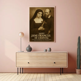 Saint Jane Frances De Chantal Poster