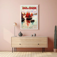 Lago Di Garda Travel Poster