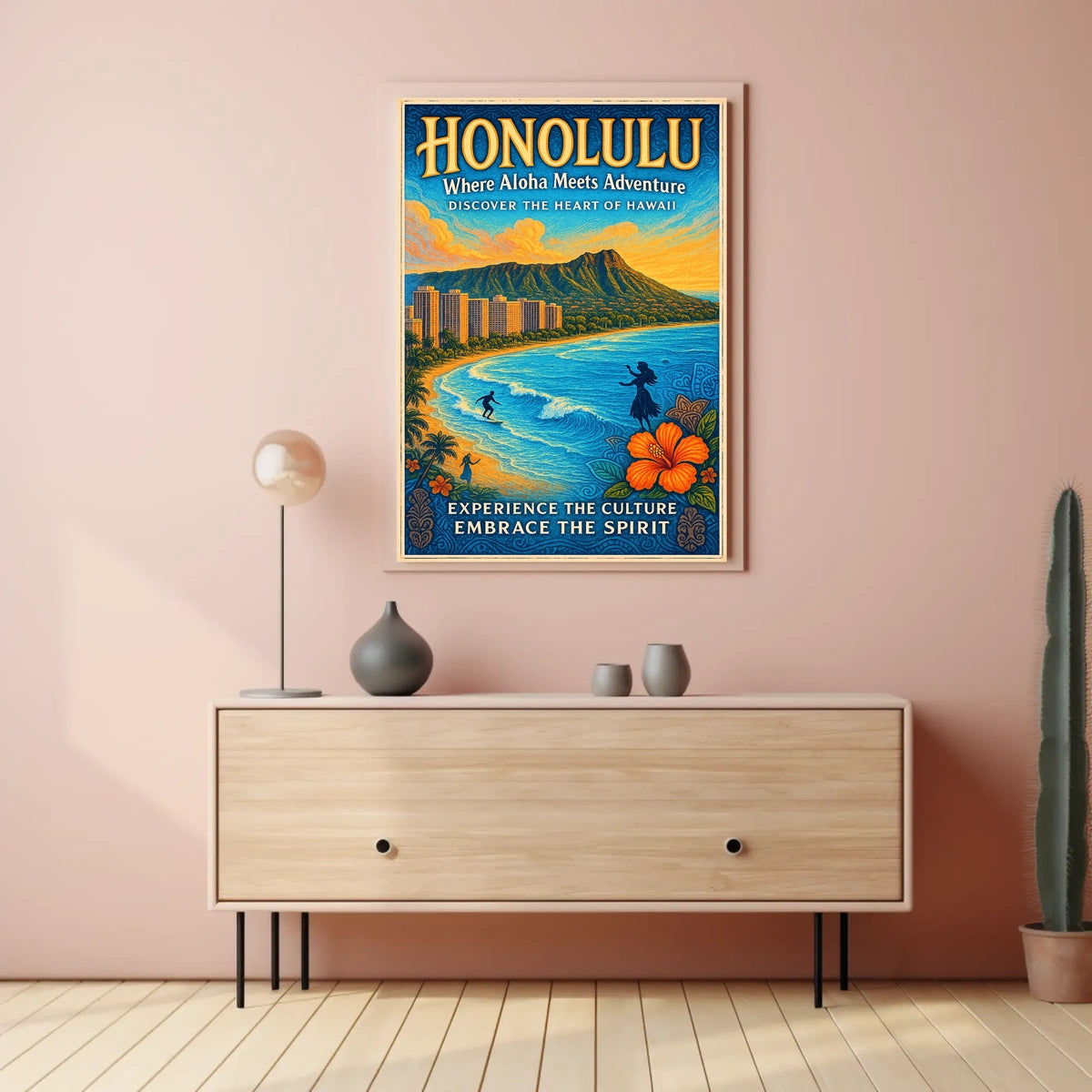 Discover the Heart of Hawaii Poster