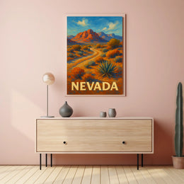 Nevada Landscape Poster