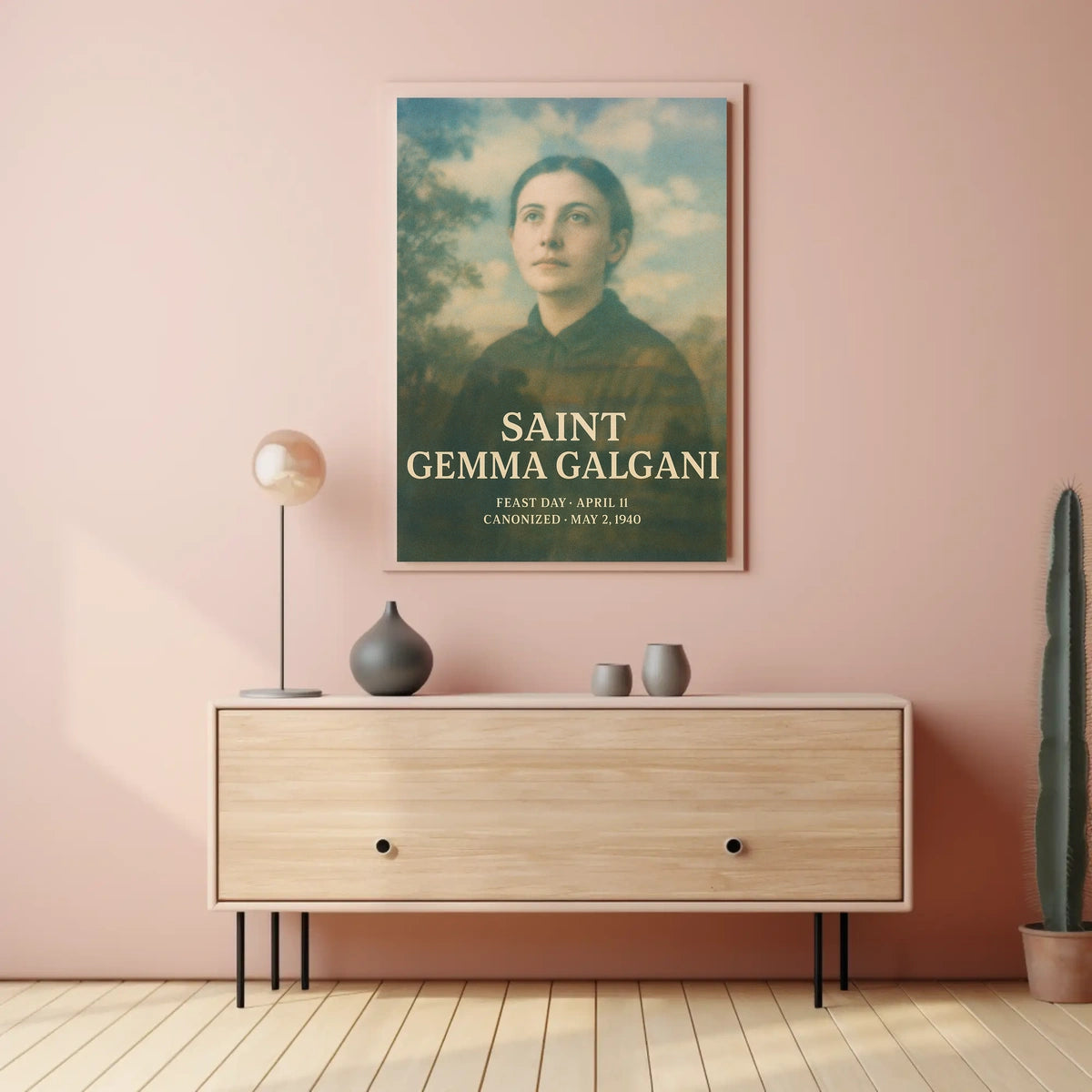 Saint Gemma Galgani Poster