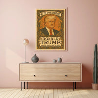 President Donald Trump A Legacy in Bloom Poster
