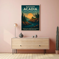 Discover Acadia Poster PosterGoat