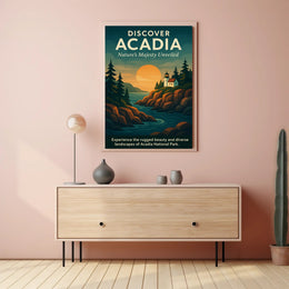 Discover Acadia Poster PosterGoat