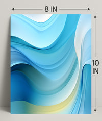 Oceanic Waves Poster