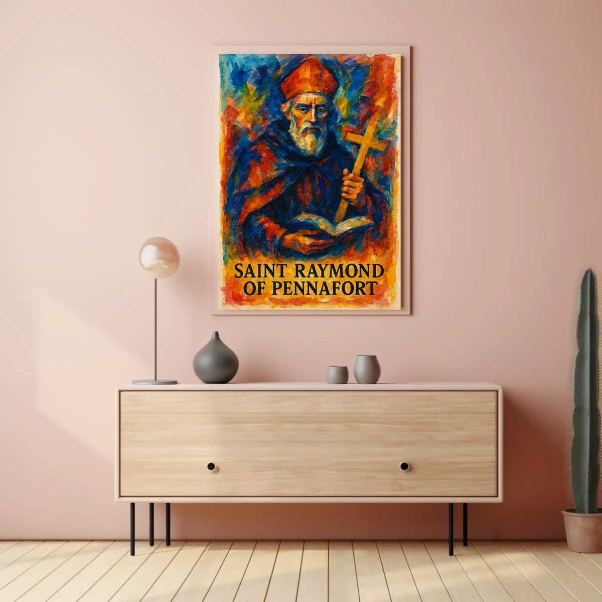 Saint Raymond Of Pennafort Poster
