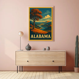 Alabama Landscape Poster