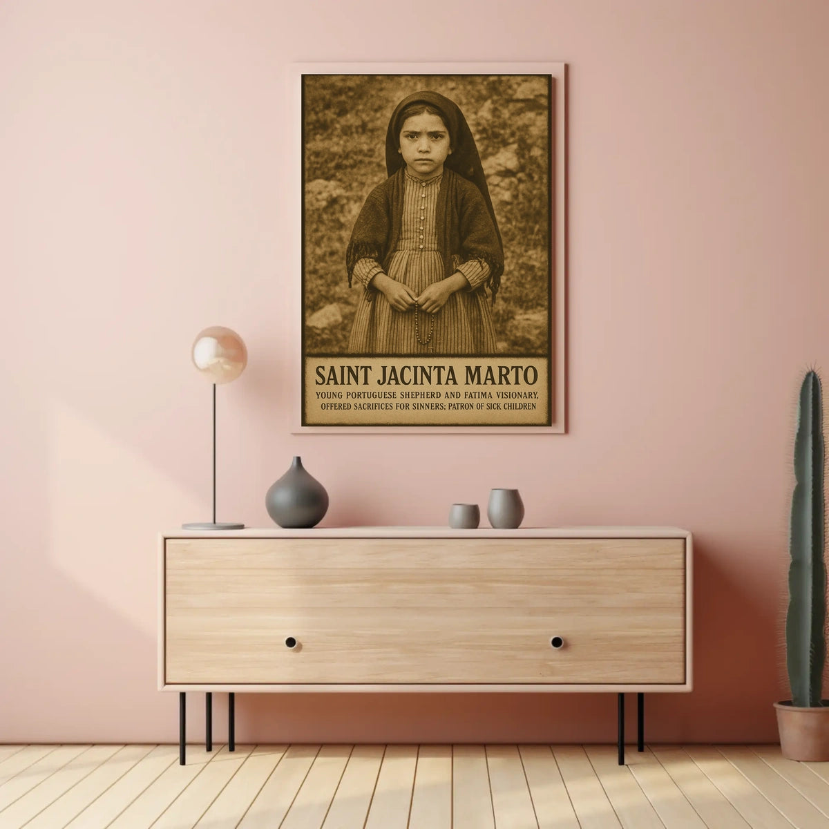 Saint Jacinta Marto Poster