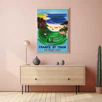 Discover The Basque Coast Poster