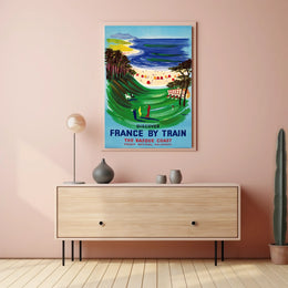 Discover The Basque Coast Poster