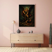 The Triumph Of Archangel Michael Poster