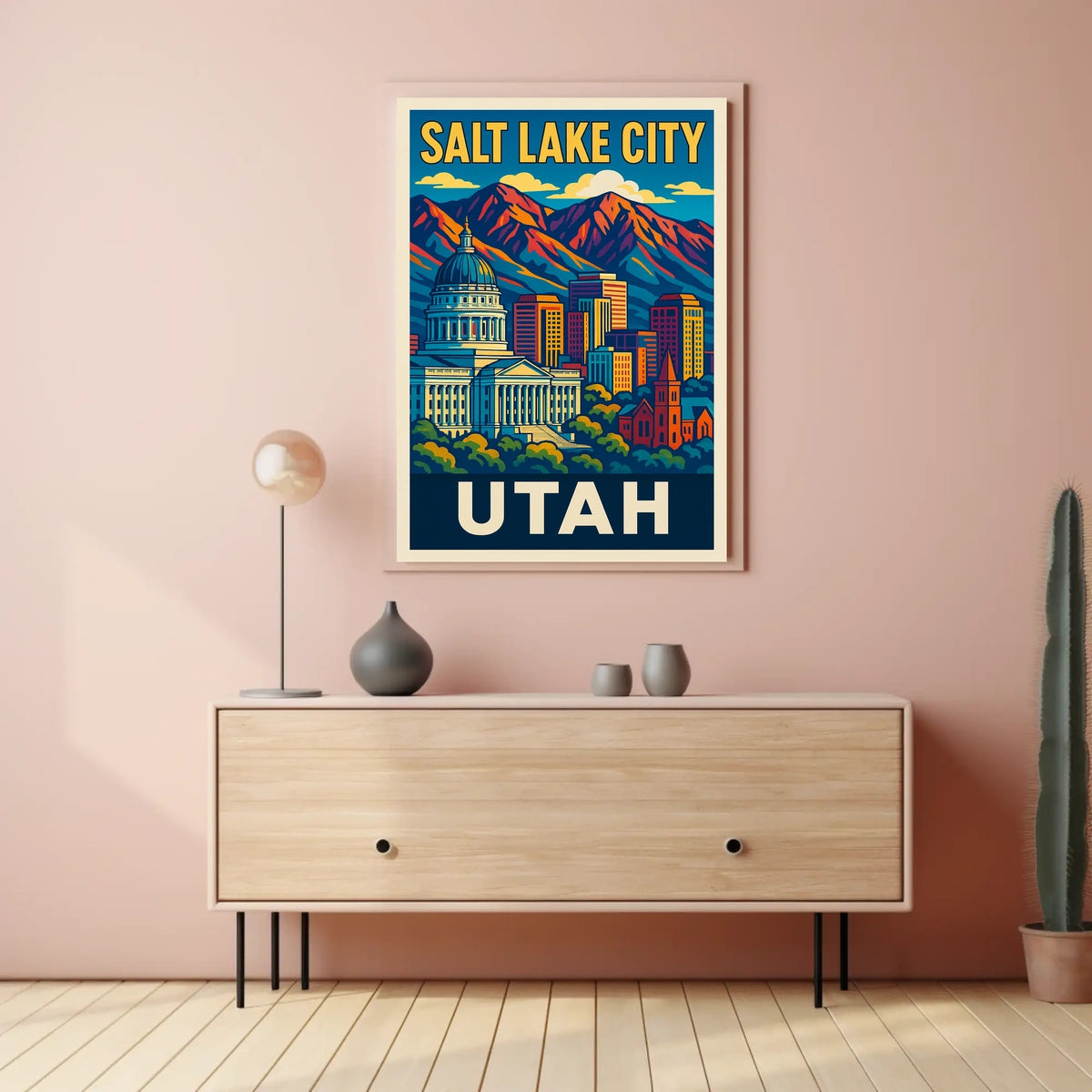 Salt Lake City Utah Poster
