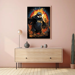 Raven Hero Tactical Adventure Art Poster