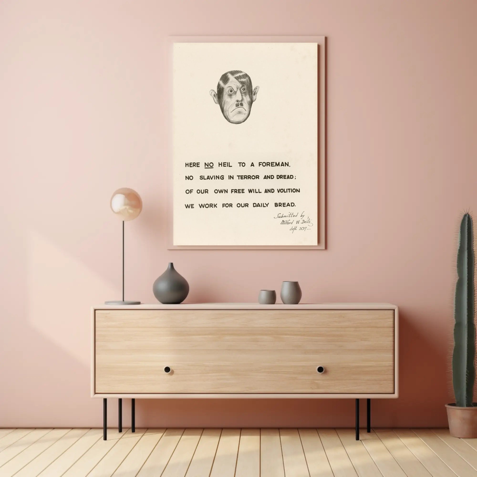 Freedom from Oppression Poster PosterGoat