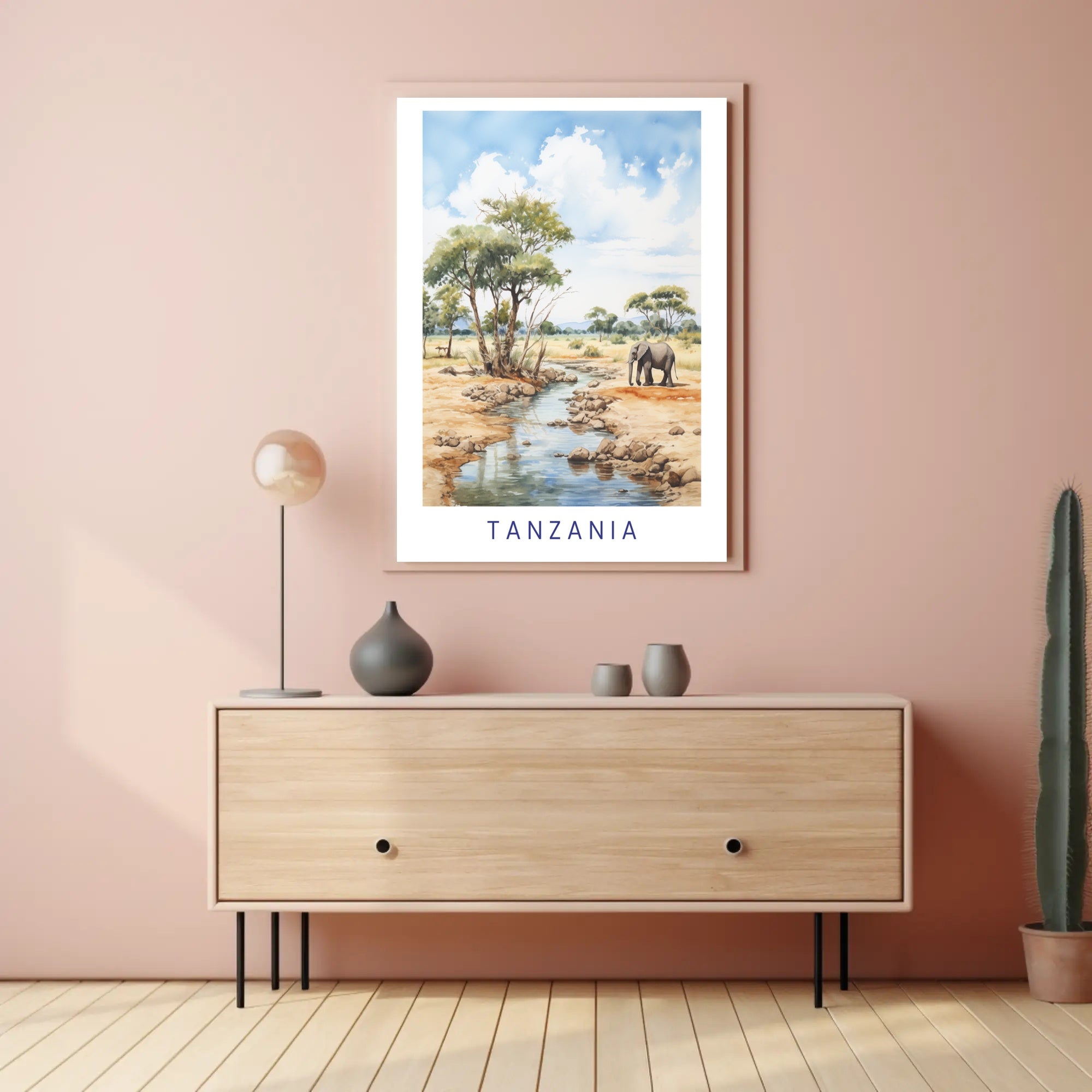 Serengeti Serenity Poster PosterGoat