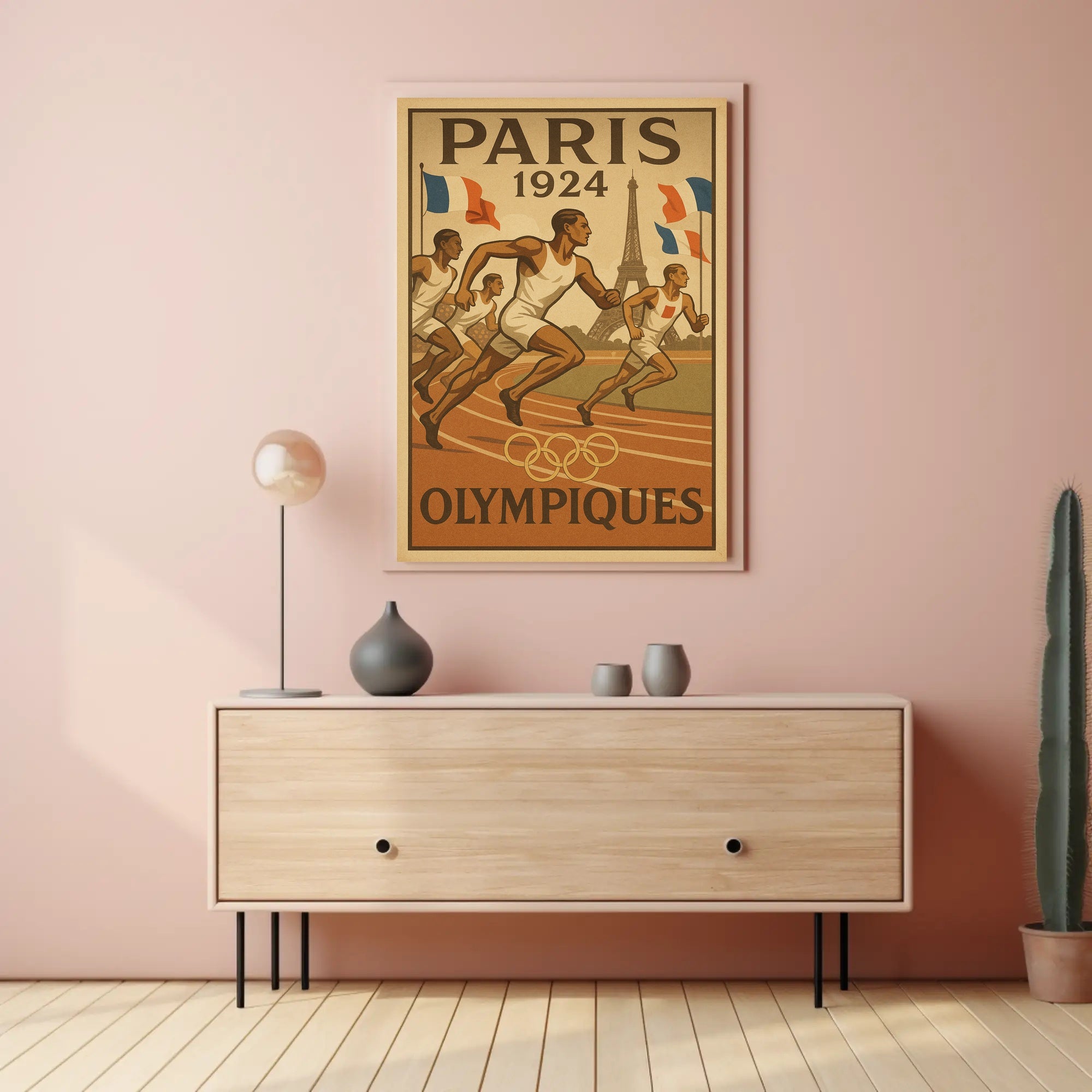 Paris 1924 Olympics Poster PosterGoat