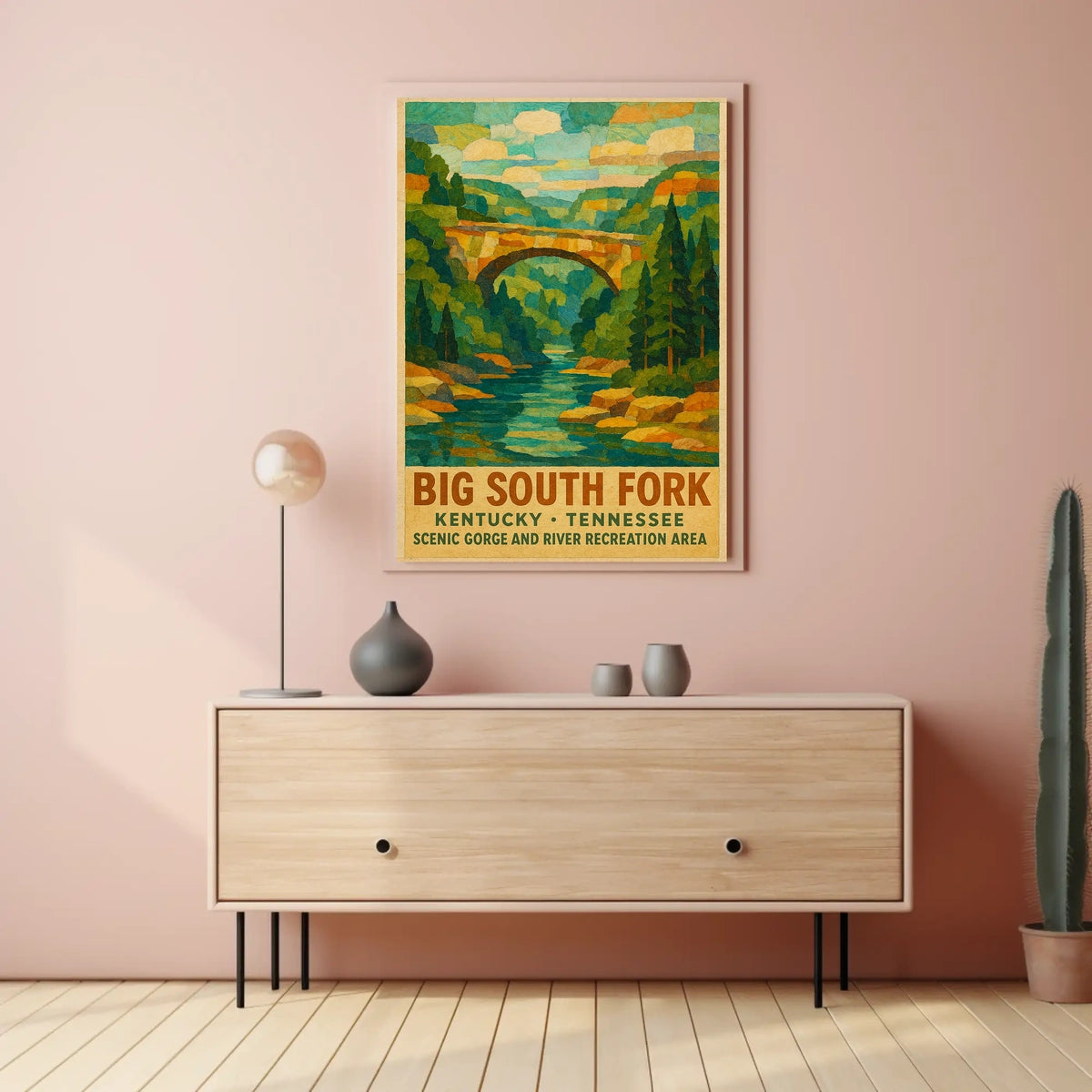 Big South Fork Scenic Area Poster