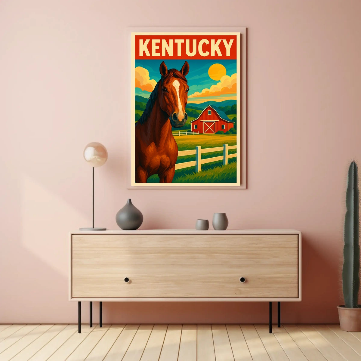 Kentucky Countryside Poster