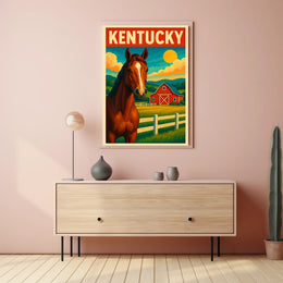Kentucky Countryside Poster