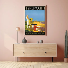 Tynemouth Illustrated Guide Poster