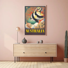 Australia The Great Barrier Reef Poster
