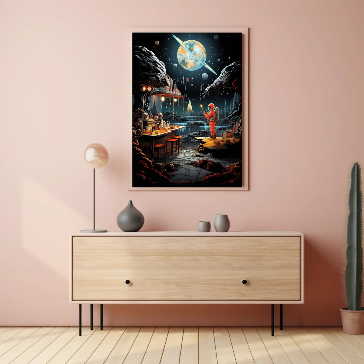 Cosmic Café Adventure Poster