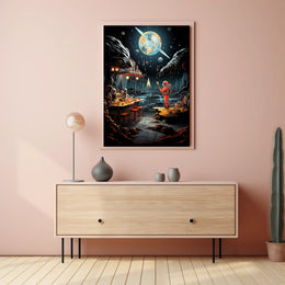 Cosmic Café Adventure Poster